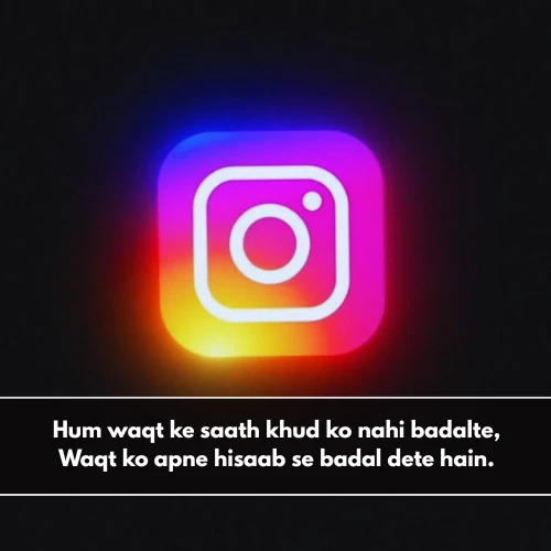 Instagram Bio Shayari in English Hindi