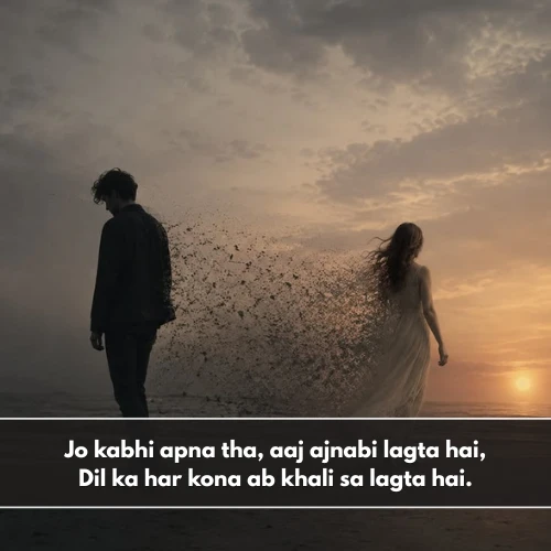 2 Line Breakup Shayari in English 2 Line Breakup Shayari in English