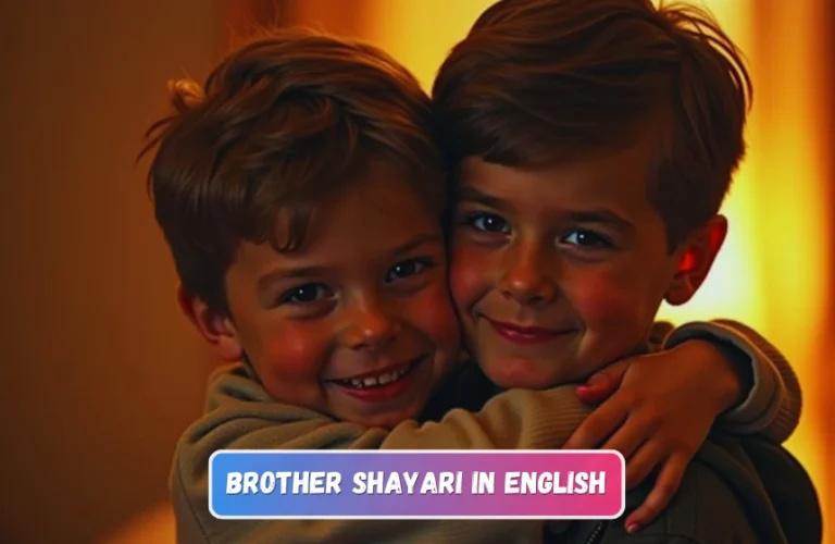 Brother Shayari in English
