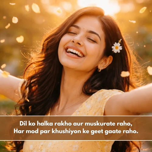 Happy Shayari in English 2 Line Happy Shayari in English 2 Line