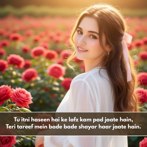 Ladki Ki Tareef Shayari in English Ladki Ki Tareef Shayari in English