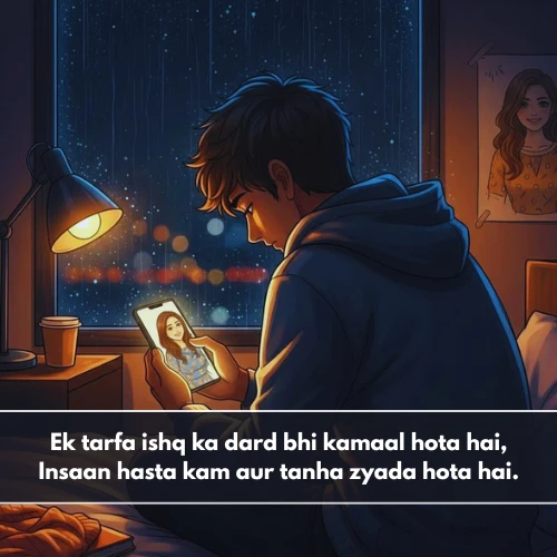Pain One Sided Love Shayari in English Pain One Sided Love Shayari in English