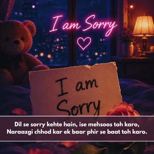 Sorry Shayari in English 2 Line Sorry Shayari in English 2 Line
