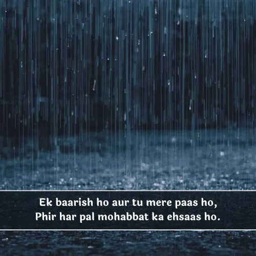 Barish Shayari in English 2 Line Love Barish Shayari in English 2 Line Love